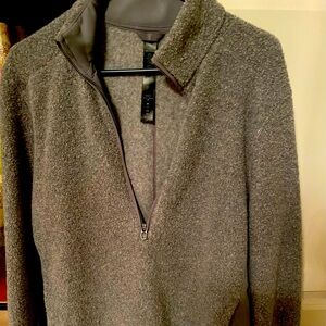 Men’s half zip fuzzy warm